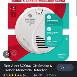 First Alert Smoke and Carbon Monoxide Alarm